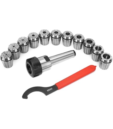 Amazon.co.jp: MT3-ER32コレットチャックセット、1個の高精度MT3